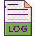 Log File Log Document File Icon