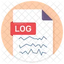 Log File Log Document Log Sheet Icon