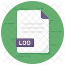 Log File Log Document Log Sheet Icon