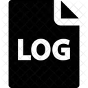 Log File Letter Icon
