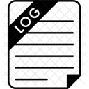 Log file  Icône