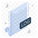 Log File File Format Filetype Icon