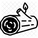 Log Branch Stem Icon