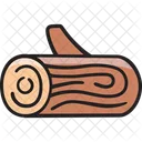 Log Wood Lumber Icon