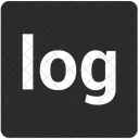 Log Logarithm Math Icon