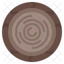 Wood Log Carpenter Icon