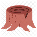 Flat Log Icon