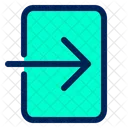 Log In Sign In Arrow Icon