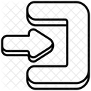 Log In Access Arrow Icon
