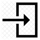 Log In Enter Icon