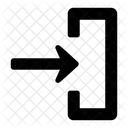 Log In Entry Enter Icon