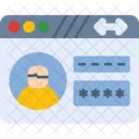 Log In Access Security Icon