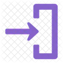 Log In Entry Enter Icon