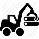 Log Loader Log Forestry Icon