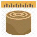 Log measurement  Icon