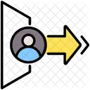 Log Out Exit Session Icon