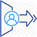 Log Out Exit Session Icon