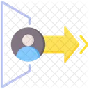 Log Out Exit Session Icon