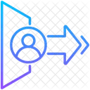 Log Out Exit Session Icon