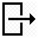 Log Out Exit Icon