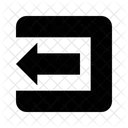 Log Out Exit Log Icon