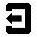 Log Out Log Exit Icon