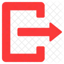 Log Out Export Sign Out Icon