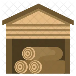 Log storage  Icon