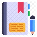 Logbook Diary Notebook Icon