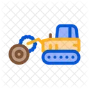 Logging Tractor  Icon