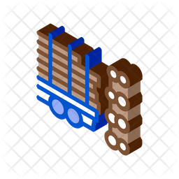 Download Free Logging Truck Icon Of Isometric Style Available In Svg Png Eps Ai Icon Fonts