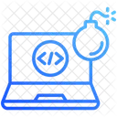 Logic Bomb Cyber Attack Malware Icon