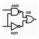 Logic Gate Logic Element Boolean Gate Icon