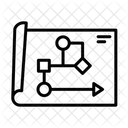 Logic Plan Algorithm Icon