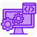 Logiciel Codage Programme Icône