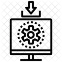 Logiciel Interface Execution Icon
