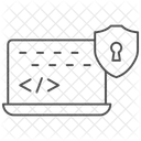 Logiciel De Securite Thinline Icon Icône