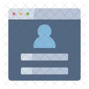 Login Screen Register Icon