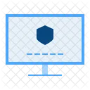 Computer Locked Security Icon