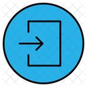 Login Direction Sign Icon