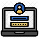 Login Password Laptop Icon
