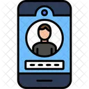 Login Account Mobile Icon