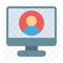 Login Computer Monitor Icon