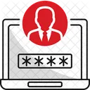 Login de administrador  Ícone
