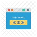 Login Do Site Senha Desbloqueio Ícone