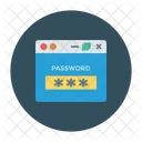 Login Do Site Senha Desbloqueio Ícone
