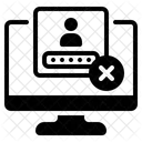 Login Error Authentication Icon