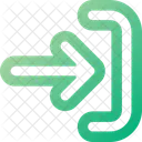 Login Arrow Into Icon