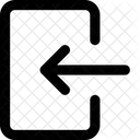 Interface Login Arrow Enter Frame Left Login Point Rectangle Icon