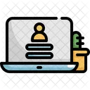 Login User Working Icon